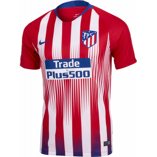 Atletico Madrid 18/19 Home Soccer Jersey Shirt